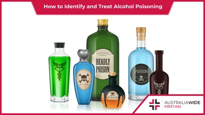 Alcohol poisoning occurs when a person drinks a large amount of alcohol, forcing their blood alcohol concentration to toxic levels. It is important to know first aid for alcohol poisoning, as it can result in unconsciousness and even death. 