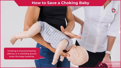 Choking baby article header
