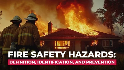 Fire safety hazards article header