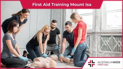 Our Mount Isa first aid courses are innovative, inexpensive, and nationally accredited. Upon completing our Mount Isa first aid courses, you will have the knowledge and skills to manage a variety of medical emergencies. 