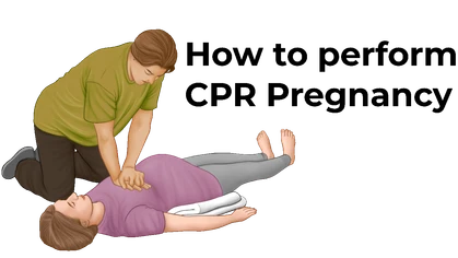 How to perform CPR on a pregnant woman