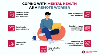 Remote working exploded in popularity during the COVID-19 pandemic, and it now allows people to work more flexibly. However, remote working can also lead to mental health issues like increased stressed. As such, it is important to know how to nurture your mental health in a remote work setting. 