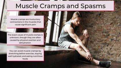 Muscles cramps are often called 'charley horse'. They are sudden, involuntary contractions in the muscles that can cause significant pain. They are often caused by muscle exertion, strain, or fatigue, though they can indicate something more serious.