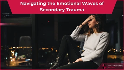 Secondary Trauma article header