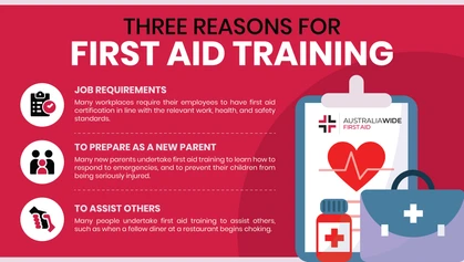 Though first aid training is relatively easy to receive, it can provide numerous benefits to your life. If you are a parent, it can help you keep your children out of harm's way. And if you are a Good Samaritan, it can help you assist those in need. 