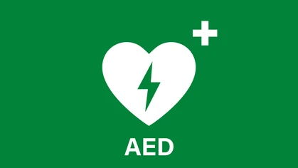 Universal AED sign