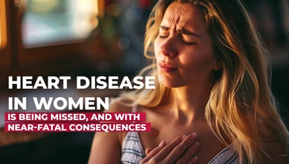 Women heart disease article header